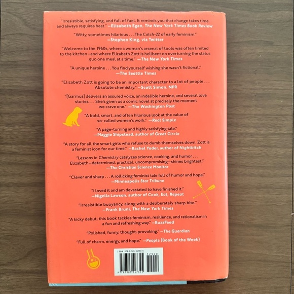 Lessons In Chemistry by Bonnie Garmus Hard Cover - Picture 2 of 9